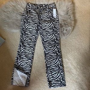 BDG Zebra jeans brand new